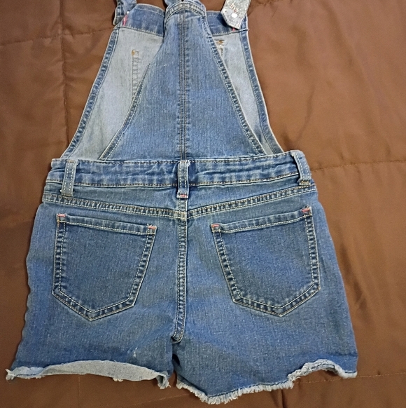 Jordache Overall Denim Shorts - Picture 2 of 4